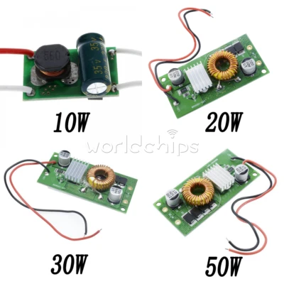 10W 20W 30W 50W Konstantstrom Netzteil LED Treiber DC LED Chips Licht DIY - Bild 1 von 4