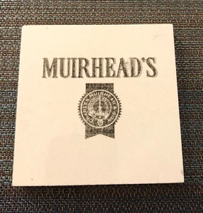 Muirhead's Whiskey Coaster - Picture 1 of 1