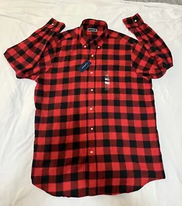 NWT Club Room Flannel Shirt Mens XXL Plaid Button Outdoor 100% Cotton - Picture 1 of 20