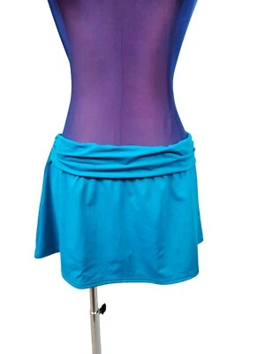 NWOT Lands' End Robin's Egg Blue Swim Skirt Bikini Bottoms Size 10 Women's - Image 1 of 4