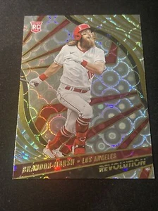 2022 Panini Chronicles Revolution Groove #2 Brandon Marsh RC PHILLIES ROOKIE - Picture 1 of 2