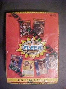 1991-2 Fleer Update Basketball Sealed Box -- 36 Packs - Picture 1 of 2