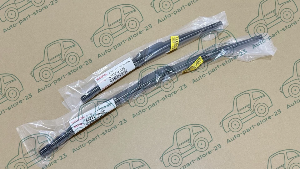 GENUINE PAIR FACTORY FRONT WINDSHIELD WIPER BLADES FIT FOR 2006-2012 TOYOTA RAV4 - Image 1 of 1