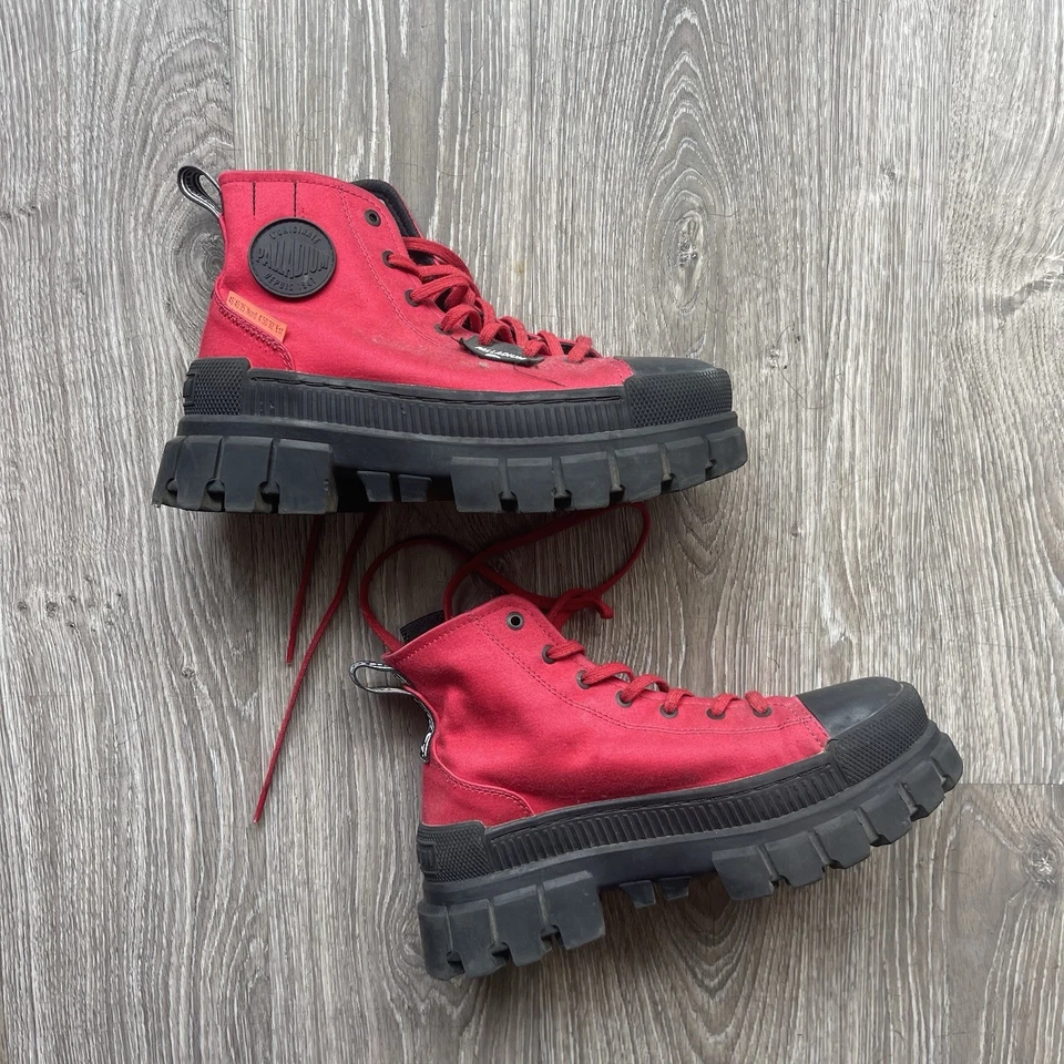 Paládio vermelho e preto tamanho 7 - Imagem 1 de 4