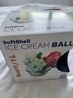 Yay Labs High Fives UCO Soft Shell bola de helado azul cuarto máquina de helado nueva Foto 1 de 4