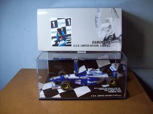 1/43 MINICHAMPS 433 960205 WILLIAMS FW18 GERMANY 1996 WORLD CHAMPION DAMON HILL - Picture 1 of 6
