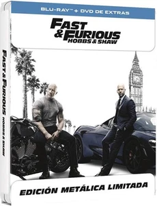 Fast & Furious: Hobbs & Shaw - Edición especial metal (BD + DVD Extras) [Blu-ray - Imagen 1 de 1