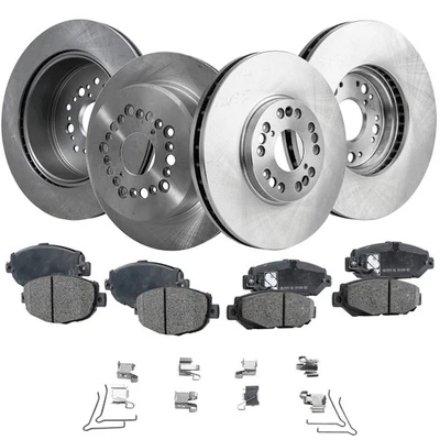 Front & Rear Brake Disc Rotors and Pads Kit for Lexus SC300 SC400 1996-2000 - Image 1 of 4