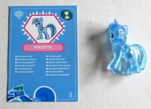 Modellino e cartellino My Little Pony G4 Blind Bag Wave 4 #5 Minuette 2012 - Foto 1 di 2