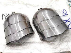 Medieval Shoulder Armor Pauldron Reenactment Costume Unisex Halloween Costume - Picture 1 of 6