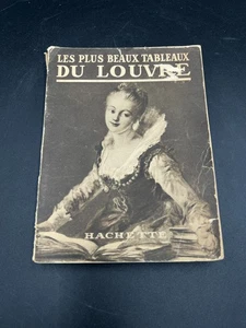 Les Plus Beaux Tableaux du Louvre ( Hachette 1929) 246 gravures en Noir & Blanc - Picture 1 of 6