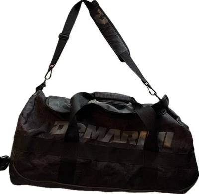 Demarini Stadium Duffel 棒球棒旅行袋防水黑色大号二手状况完好 — 第 1/4 张图片