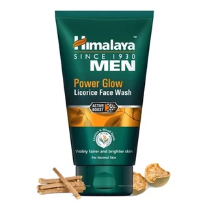 Himalaya Men Power Glow Licorice Face Wash-visibly fairer & brighter skin| 100ml - Picture 1 of 4