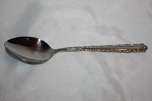 Oneida Deluxe Cherie Stainless Flatware Soup Spoon - Picture 1 of 7