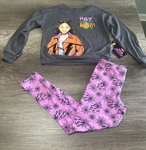 NWT That Girl Lay Lay Girls Halloween Crewneck Pullover and Legging size S6/6X - Picture 1 of 8