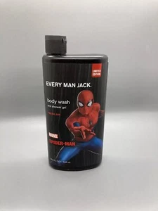 Every Man Jack Limited Edition Marvel Spider-Man Body Wash 16.9 Oz. Fresh Air - Picture 1 of 2