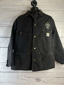 Giacca vintage Carhartt Chore uomo coperta foderata cappotto fienile Washington MillWright 2XL - Foto 1 di 19