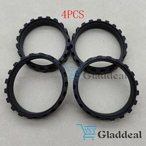 4X Vacuum Robot Tires for Irobot Roomba Wheels Series 5/6/7/8/9/I7 S9+ Anti-Slip - Picture 1 of 10