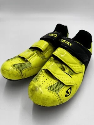 Zapatos de ciclismo Giro Grynd para hombre Treble II talla 9,5 amarillo neón Chartreuse Foto 1 de 4