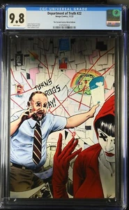 DEPARTMENT OF TRUTH #22 CUTHBERT ALWAYS SUNNY ALEX JONES METAL VARIANT LTD 15 - Picture 1 of 2