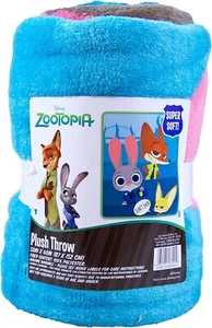 Disney Zootopia Plush Fleece Throw Blanket, Super Soft 50" x 60", NWT - Picture 1 of 2