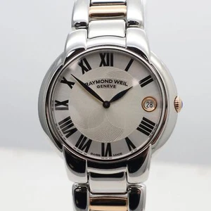 Authentic Raymond Weil Jasmine 5235-S5-01659 35mm Quartz Ladies Dress Watch - Picture 1 of 12