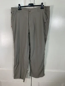 Craghoppers Mens Size 38 R Beige Hiking Travel Pants In Excellent Condition - Picture 1 of 9