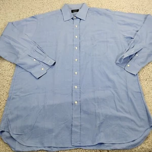 VINTAGE Gitman Bros Shirt Mens 18-38 Tall USA Made Button Preppy Work Office A2* - Picture 1 of 13