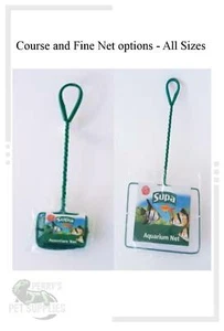 Supa Aquarium Net Green Course White Fine Fish Tank Net - ALL SIZES - Picture 1 of 1