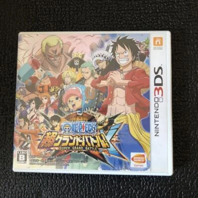 USED One Piece Super Grand Battle! X Nintendo 3DS Japan game - Image 1 of 4