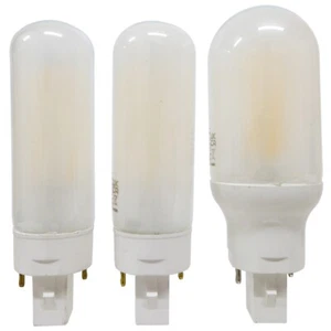 LED Replacement for 2 or 4 Pin CFL Light Bulbs G24d Gx24q Cool White 13W 18W 26W - Picture 1 of 8