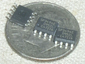 3 MAXLINEAR SP3494E 3.3V HALF DUPLEX RS-485-422 LOW PWR TRANSCEIVER SOP-8 IC USA - Picture 1 of 4