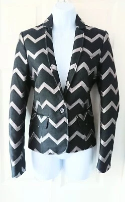 Chaqueta Blazer Luella Chevron Rayas - UK6 Foto 1 de 4