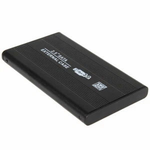 USB 3.0 2.0 2.5 In SATA Hard Drive Enclosure External Case HDD Disk Box - Picture 1 of 9