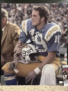 LANCE ALWORTH Signed Autographed Auto 16x20 Photo Picture San Diego Chargers JSA - Picture 1 of 3