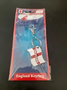Ein brandneues Sammlerstück England Flagge Schlüsselanhänger noch versiegelt in Verpackung. SCHÖNES GESCHENK. - Bild 1 von 1