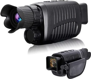 HD Infrared Night Vision Monoculars 5X Digital Zoom Night Goggles Telescope - Picture 1 of 11