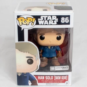 Funko POP! Star Wars Han Solo (Snow Gear) #86 Lootcrate Exclusive Brand New - Picture 1 of 4