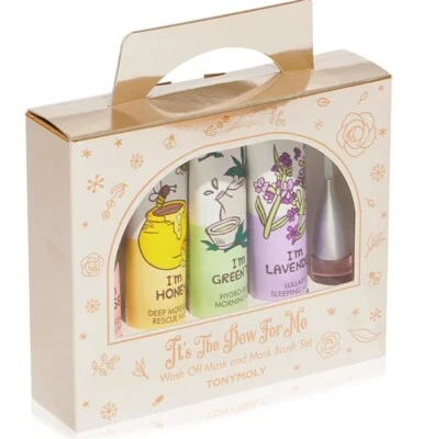 TONYMOLY это роса для меня смыть и маска щетка набор $32 значение 1 день доставки - Изображение 1 из 3