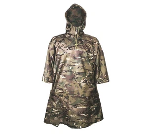 WASSERDICHT WASSERDICHT MILITÄRPONCHO Camo Armee Kittel Jacke Bivi Basha Shelter - Bild 1 von 1
