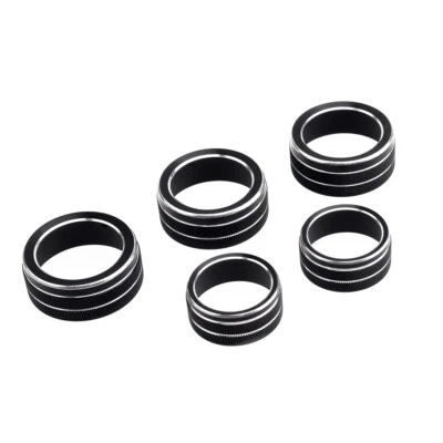 Interruptor de aire acondicionado perilla botón anillo cubierta ajuste para Honda Accord 2018-20 Foto 1 de 4