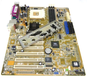 ASUS A7V8X-X Rev. 1.01 DDR1 w/IO Shield - Socket 462 - Imagen 1 de 3