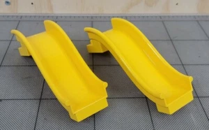 2 Lego Duplo Item Slide Yellow - Picture 1 of 2