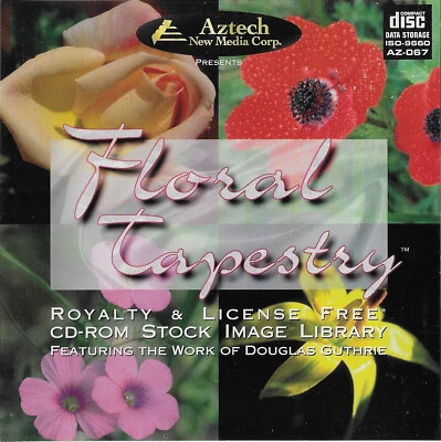 Floral Tapestry: CD Image Library (Win/MAC/Unix-CD, 1994) - Image 1 of 3