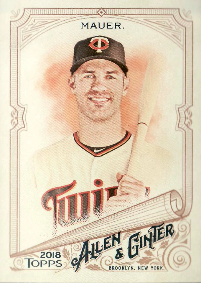 2018 ALLEN &GINTER JOE MAUER SHORT PRIN CARD - Image 1 of 1
