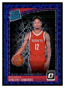 2018 Optic Blue Velocity Rated Rookie VINCENT EDWARDS #185