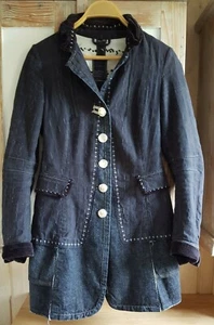 Marithe Francois Girbaud Jacke Blazer Extravagant, blau, Gr.34 - Bild 1 von 12
