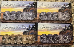 2012 Gold, Platinum, Denver and Philadelphia Edition State Quarter Collection - Picture 1 of 2