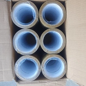 36 x Rolls Vibac PP30 Stylus Brown Packaging Tape 48mm x 75m Premium Quality - Picture 1 of 5