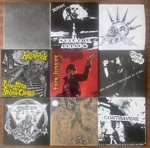 7" lot PUNK collection d beat crust records DESPERAT VICTIMS used rare vinyl - Picture 1 of 2
